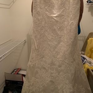 Plus size wedding dress